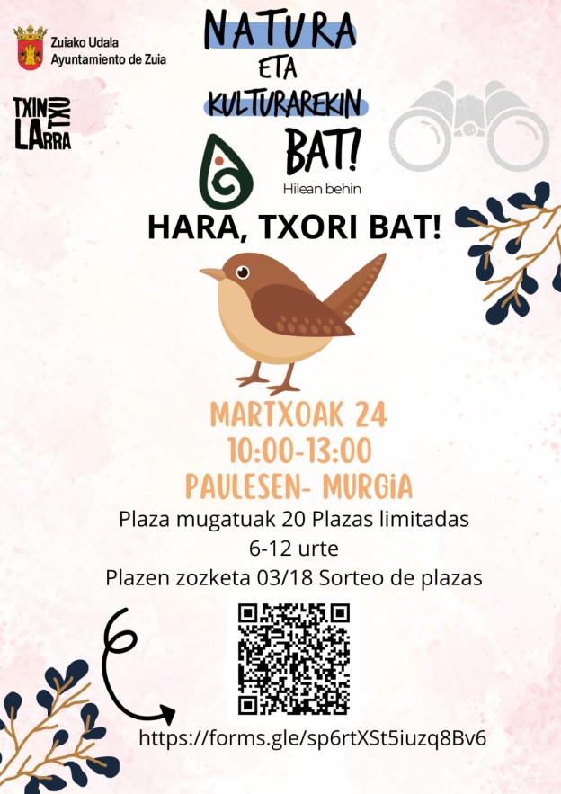 Natura eta kulturarekin bat-Txori bat.jpg